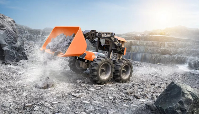FISCHERTECHNIK Loader stavebnica 73 dielov