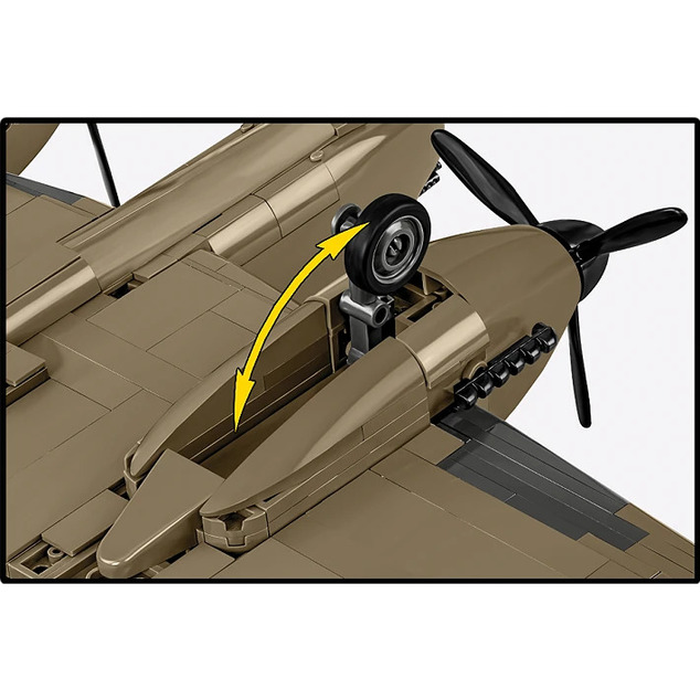 Cobi II WW Messerschmitt Bf 110C, 1:32, 573 p, 2 f