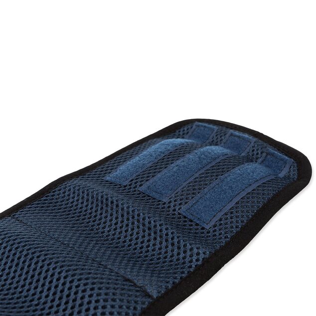 Cinturón abdominal para almohadillas para perro macho, azul oscuro, S-M