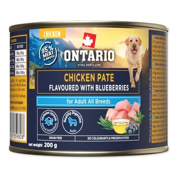 Ontario Adult csirke pástétom áfonyás ízesítéssel 200g