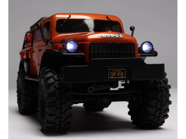 Axial SCX24 Dodge Power Wagon 1940 1:24 4WD oranžový