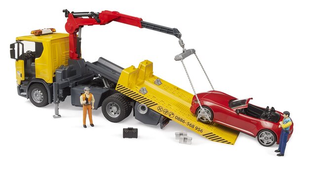 Bruder Scania Super 560R odťah s autom