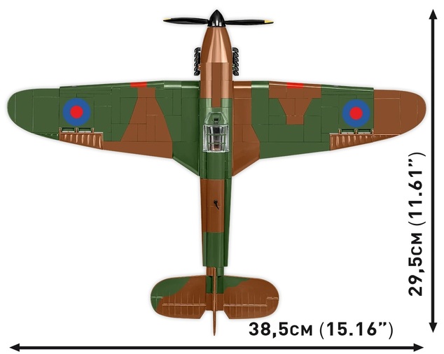 Cobi II WW Hawker Hurricane No 302 Sqn. RAF, 1:32, 373 k, 1 f