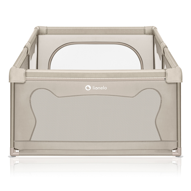 LIONELO Otroška ograja Willow Beige Sand 127 x 187 cm