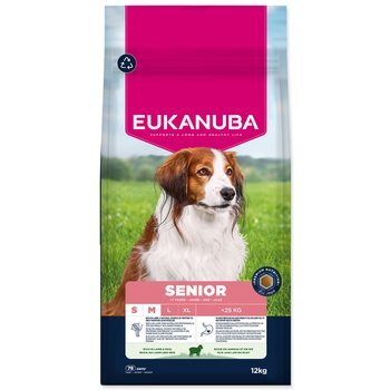 Krmivo EUKANUBA Senior Small and Medium rich in lamb 12 kg
