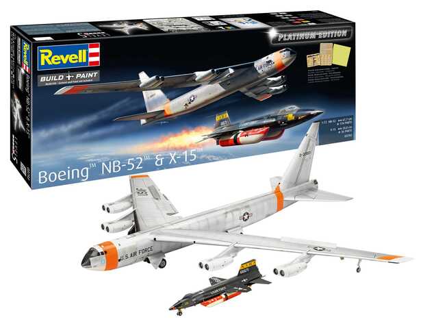 Maquette en plastique avion 03793 - B-52D Stratofortress "Édition Platine" (1:72)