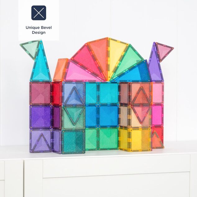 CONNETIX® Glitter Castle Pack magnetická stavebnica 48 ks