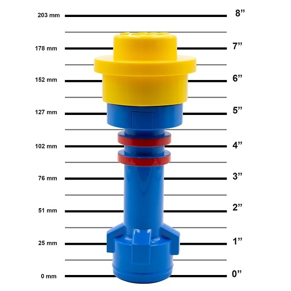 LEGO Iconic svietidlo modré