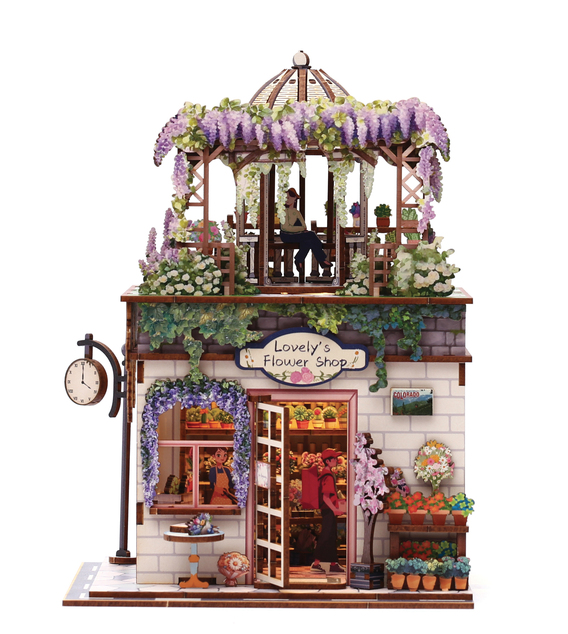 GRAINE CREATIVE Modelo 3D de madera Floristería