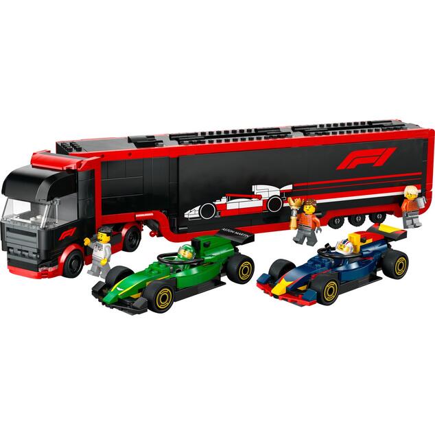 LEGO® City 60445 Kamión F1® s autami RB20 a AMR24 F1®