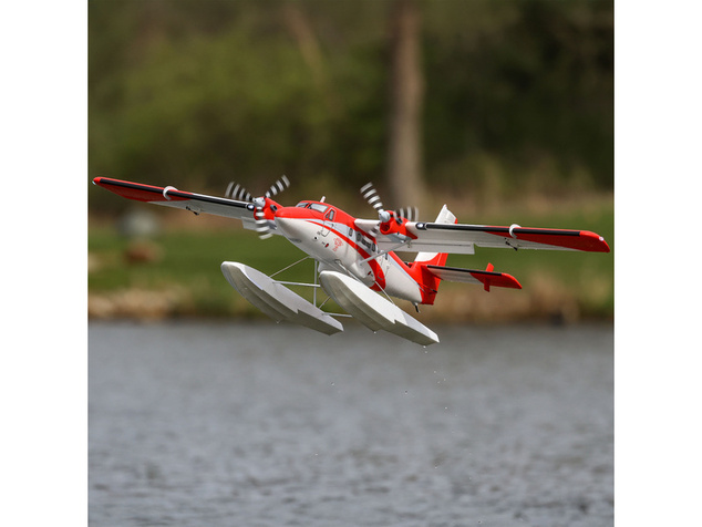 E-flite DHC-6 Twin Otter 1.4m PNP, plaváky