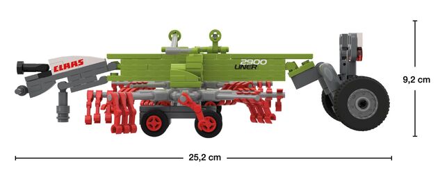 BRIXIES Plus 222.730 CLAAS LINER 2900 - zhrňovač, 217 k