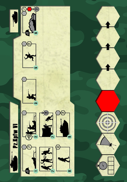 Wargames (WWII) танк 6256 - Tiger I (1:100)