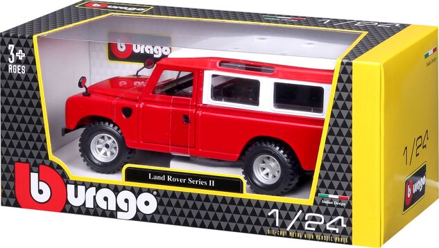 Bburago 1:24 Land Rover Rot