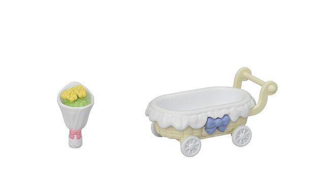 Sylvanian Families Rodina Flora králiky s trojčatami