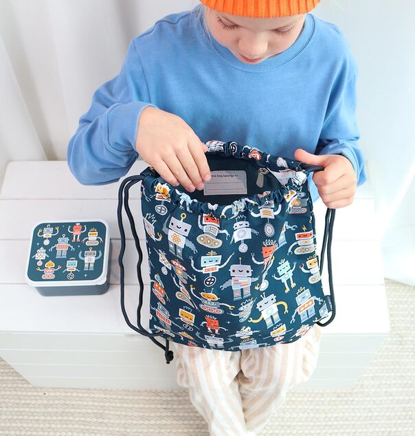 A Little Lovely Company - Kindersporttasche - Roboter