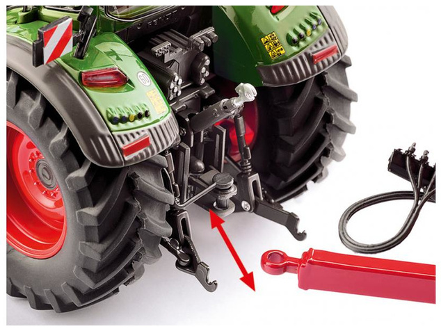 Wiking Fendt 724 Vario mit Frontlader Cargo 6.100