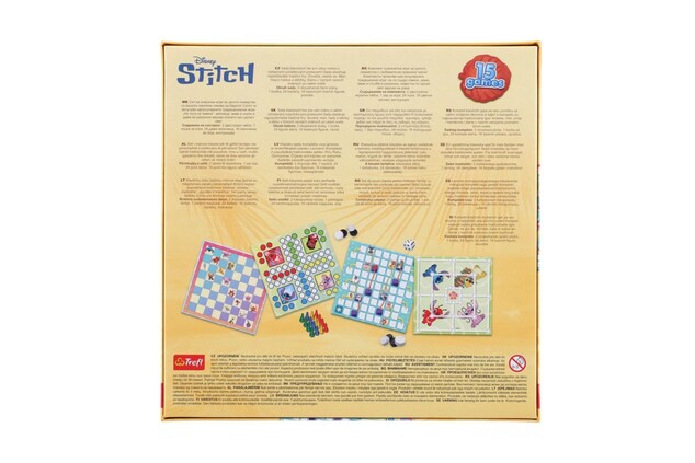 Trefl Stitch Sada 15 spoločenských hier