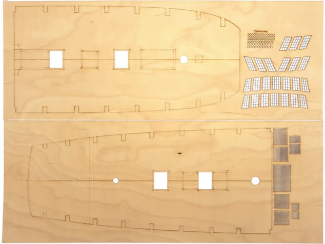Model Shipways USF Confederacy 1778 1:64 komplet