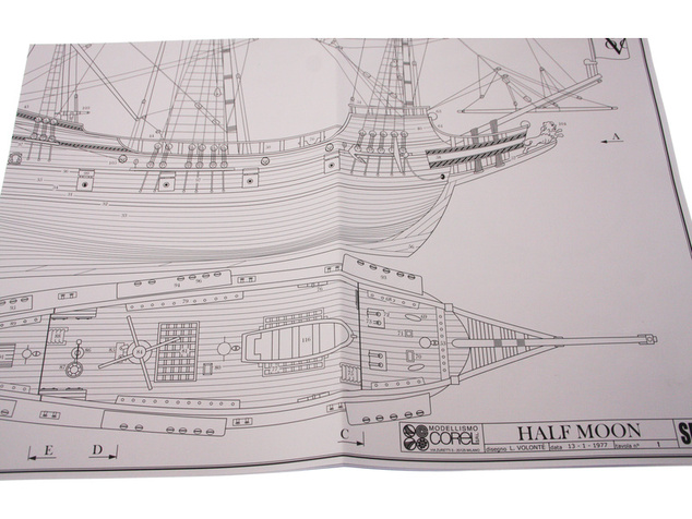 COREL Half Moon 1609 1:50 kit