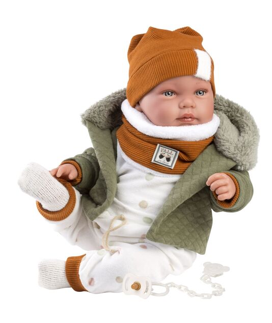 Llorens M844-65 oblečenie pre bábiku bábätko NEW BORN veľkosti 43-45cm