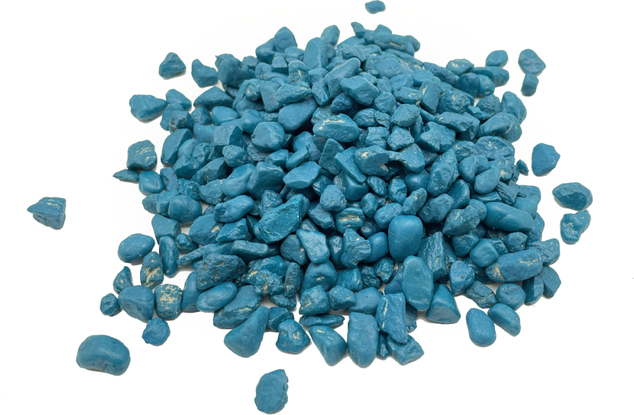 Aquarienkies fluo blau 4-8 mm 3kg