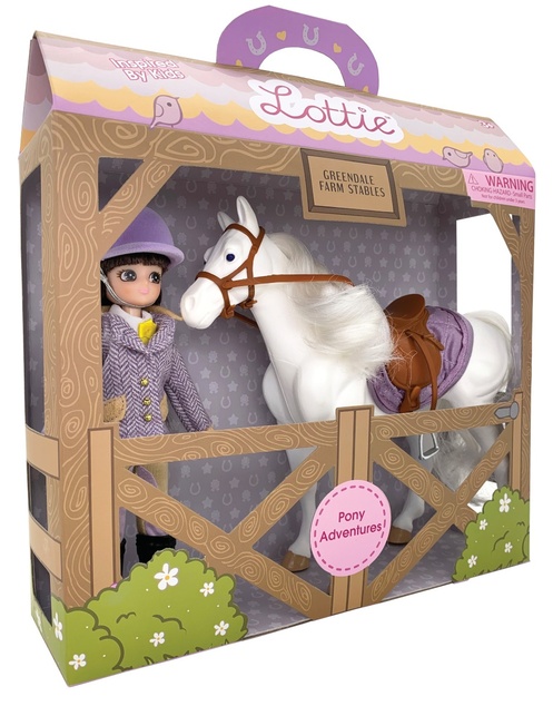 Lottie Doll jahač s konjem
