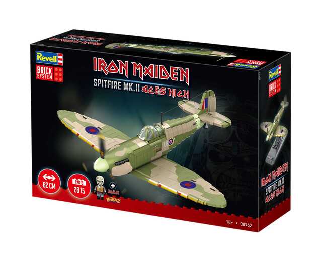 Brick System REVELL 00962 - Iron Maiden Spitfire MK.II Aces High (1:18)