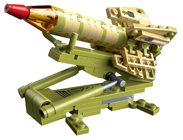Qman Thunder Expedition Battle Car 1415 комплект 8в1