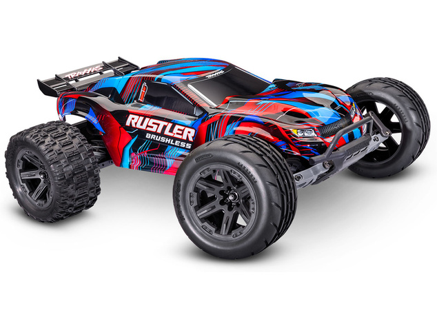 Traxxas Rustler 1:10 VX3 RTR čierny