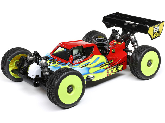 Kit da corsa TLR 8ight-X/E 2.0 Combo Nitro/Buggy elettrico 1:8 4WD