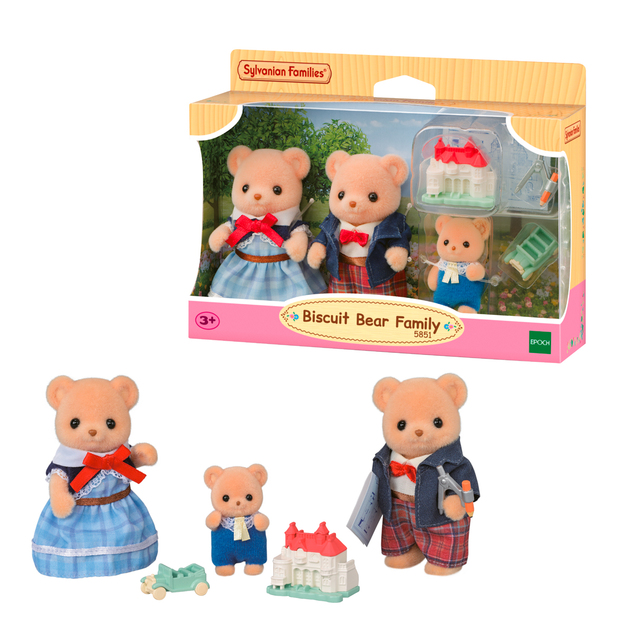 Sylvanian Families Obitelj medvjedića s keksima