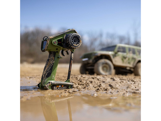 Spektrum DX6 Rugged DSMR zelený