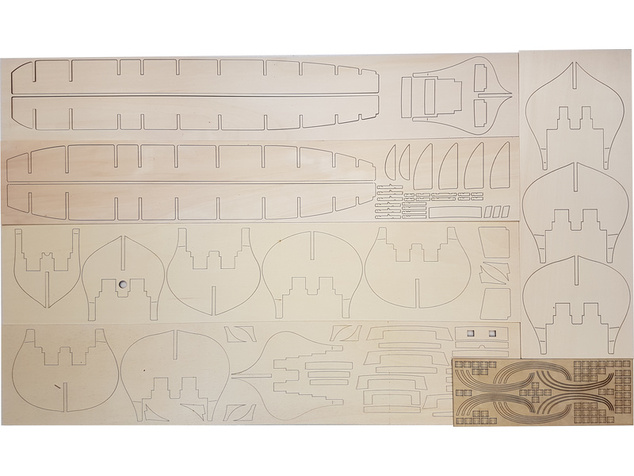 Mantua Model San Felipe 1690 1:75 kit