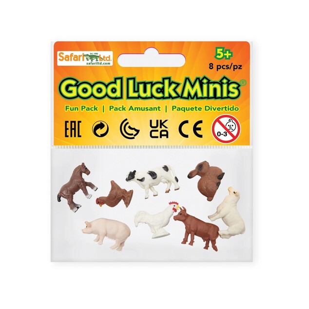 Safari® Fun pack Zvieratá z Farmy 8 figúrok