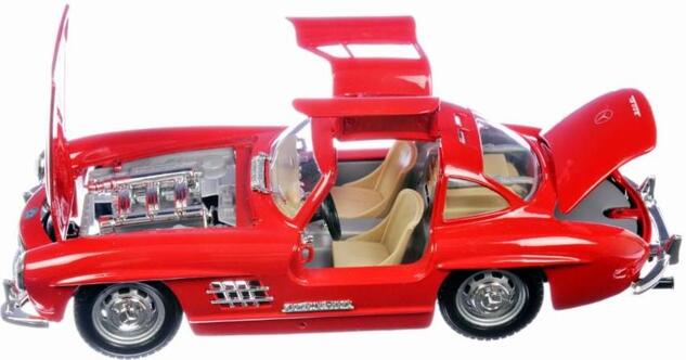 Bburago 1:24 Mercedes Benz 300SL Rot