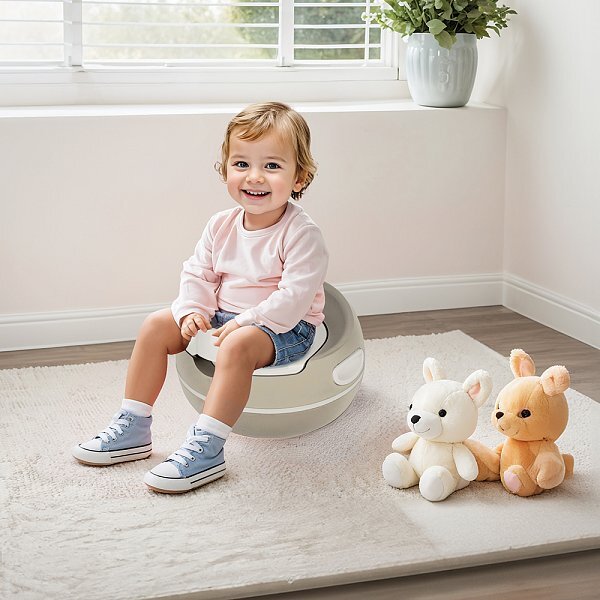 Dolu Premium Kinder-Töpfchen, beige, 19,5x34,5x33,5 cm