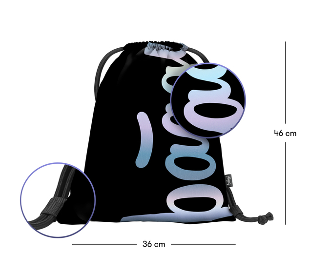 BAAGL Tasche Metallic Holo