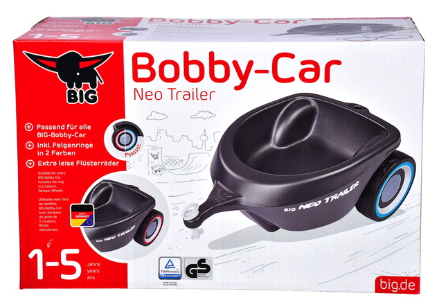VELIKA Bobby Car Neo antracit prikolica