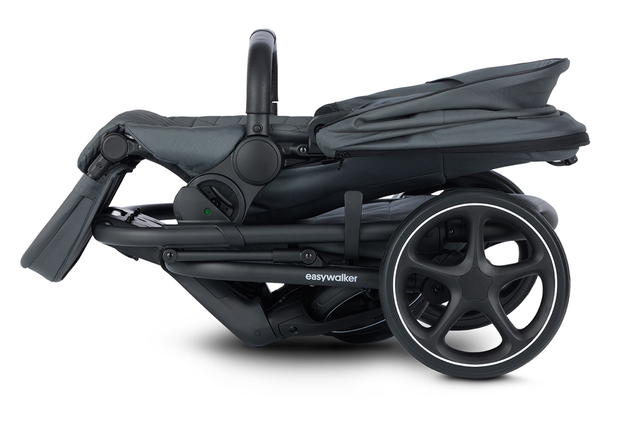 EASYWALKER Kočík kombinovaný Harvey5 Premium 2v1 Mineral Grey LITE RWS