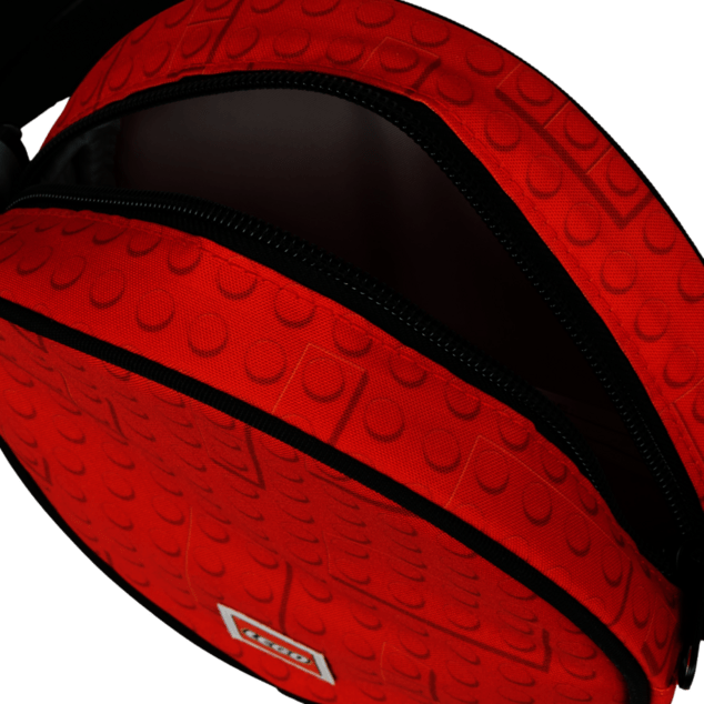 LEGO Brick Dots Red - bolso bandolera redondo