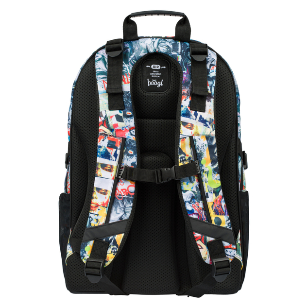BAAGL SADA 3 Skate Batman Comics: Rucksack, Federmäppchen, Tasche