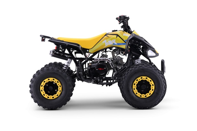 Benzínová štvorkolka pre deti Beneo Motors ZXT žltá - 125cm3