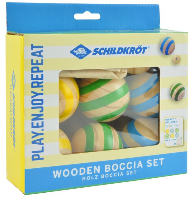 Schildkröt – Boccia - set di legno