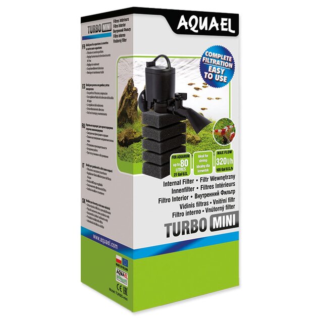 Filtr Aquael Turbo Mini vnitřní 320 l/h