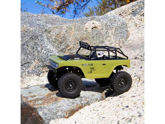 Axial SCX24 Deadbolt 1:24 4WD RTR červený