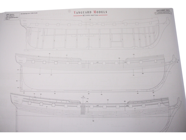 Vanguard Models HMS Sphinx 1775 1:64 kit