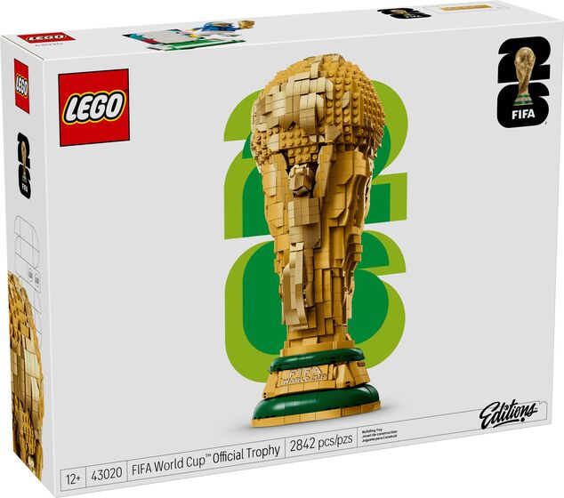 LEGO® Editions Football 43020 Službeni trofej Svjetskog prvenstva u nogometu FIFA