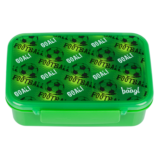 BAAGL Box na desiatu s priehradkami Futbal