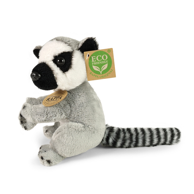 Plyšový lemur sediaci 15 cm ECO-FRIENDLY